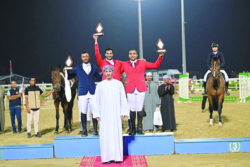 The competition concluded with a formal award ceremony honouring the top riders in all categories.