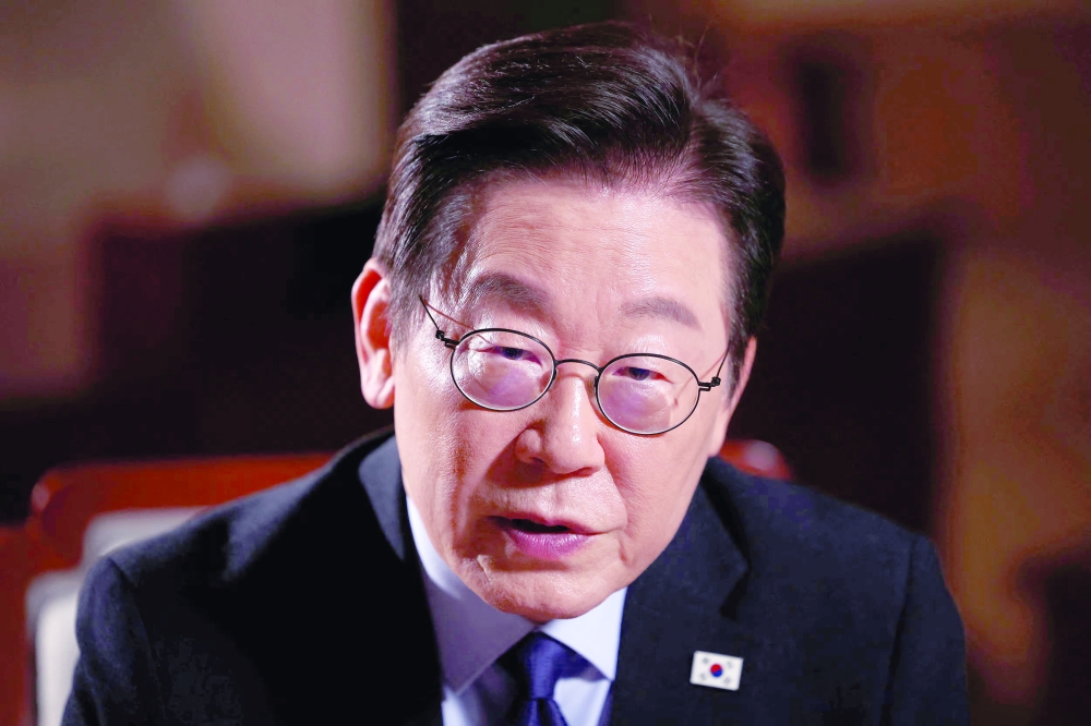 South Korean President Lee Jae Myung