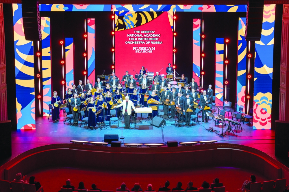 The Ossipov National Academic Folk Instrument Orchestra Of Russia steals the hearts of patrons of ROHM
