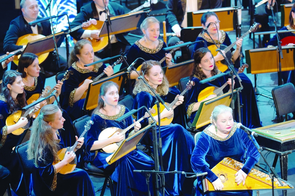 The Ossipov National Academic Folk Instrument Orchestra Of Russia steals the hearts of patrons of ROHM
