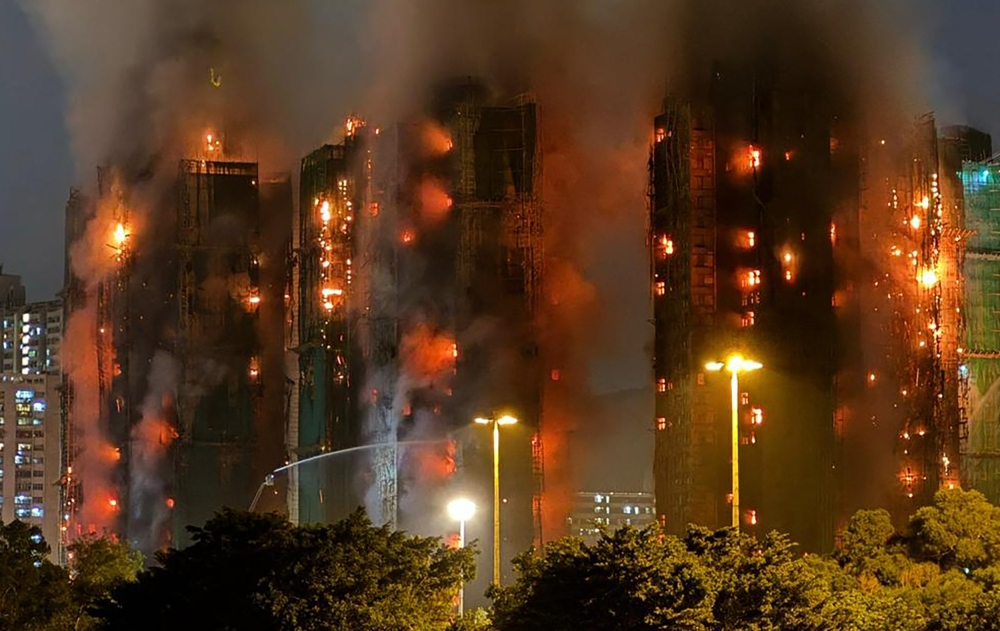 HONG KONG-CHINA-FIRE