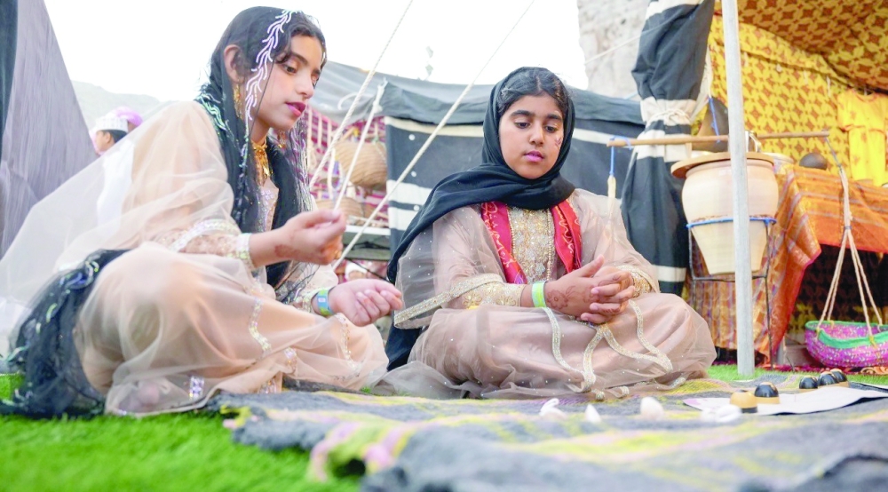 The festival highlighted Kumzar’s distinctive character and traditions.