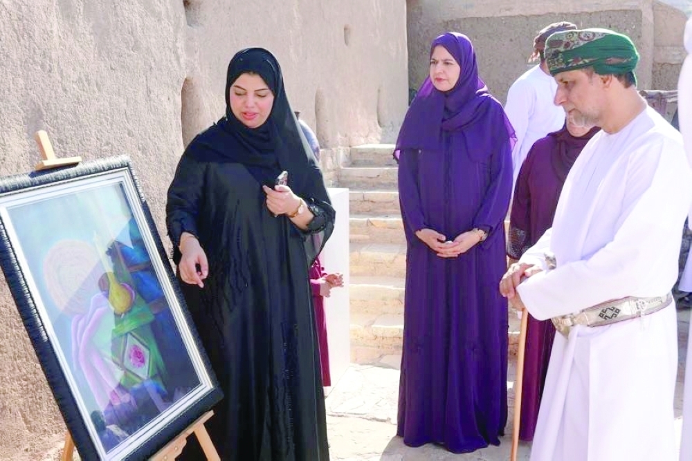 The expo reflects the aesthetic and cultural values of Oman
