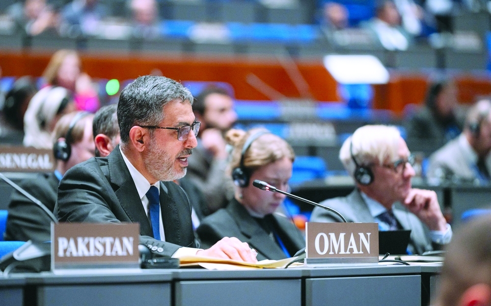 Ambassador Shaikh Dr Abdullah bin Salem al Harthy during the session.