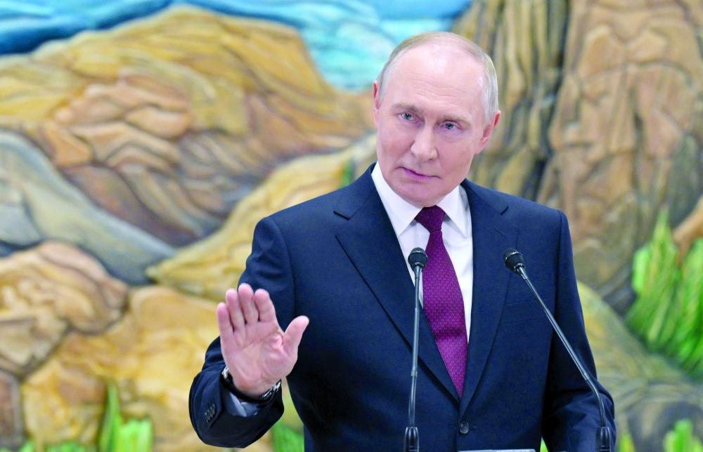 Russian President Vladimir Putin