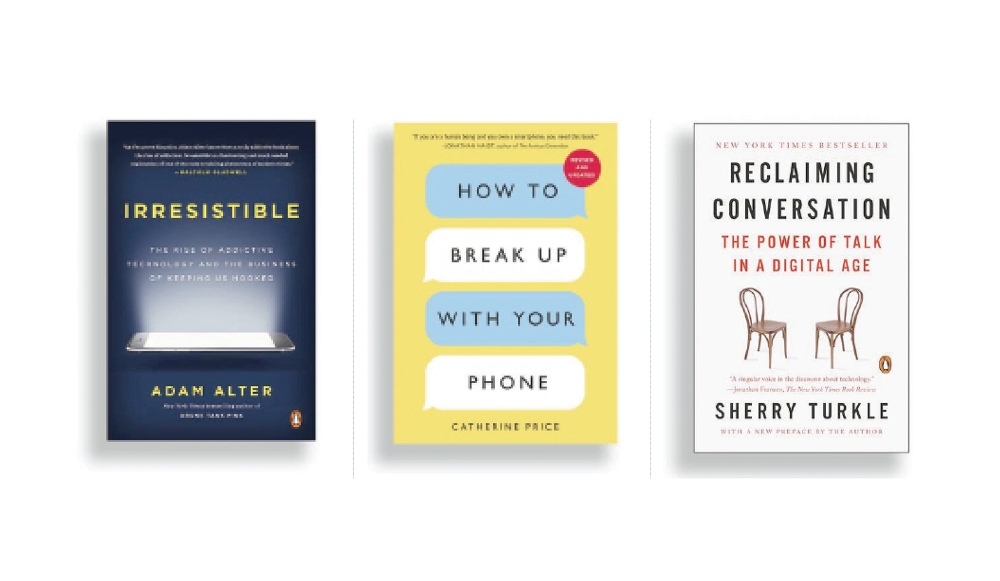 Need a break from your phone? These books can help
