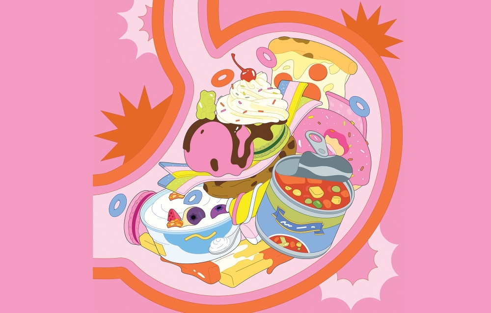 How do ultraprocessed foods affect the gut?