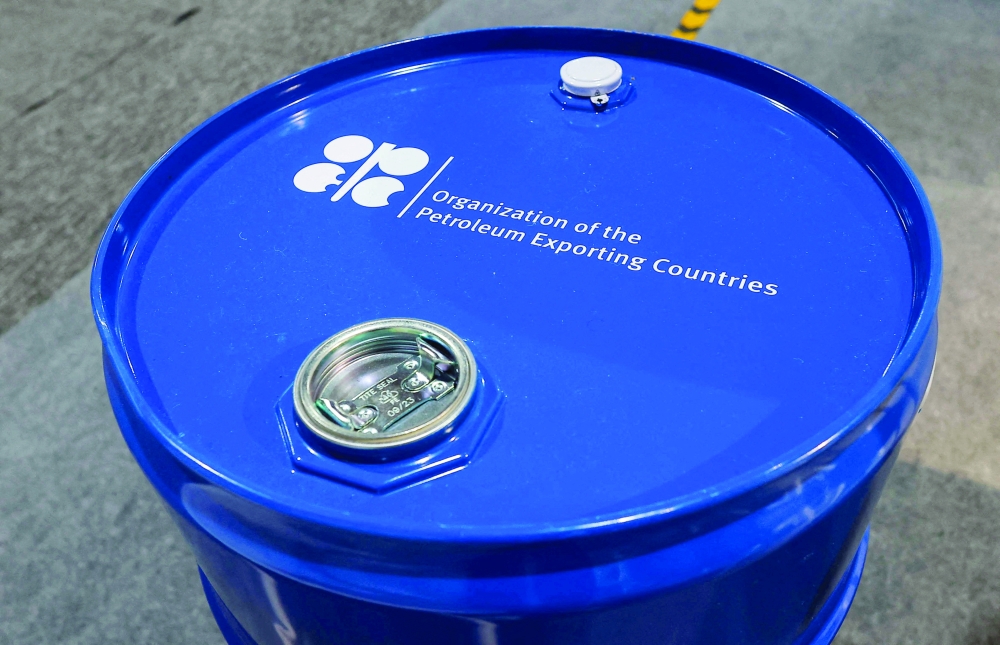 Brent crude closed on Friday near $63 a barrel, down 15 per cent this year.