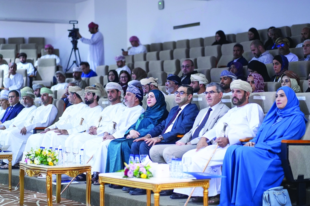 Dr Rahma bint Ibrahim al Mahrouqiyah inaugurated the the two-day Forum for Arab Women Researchers.