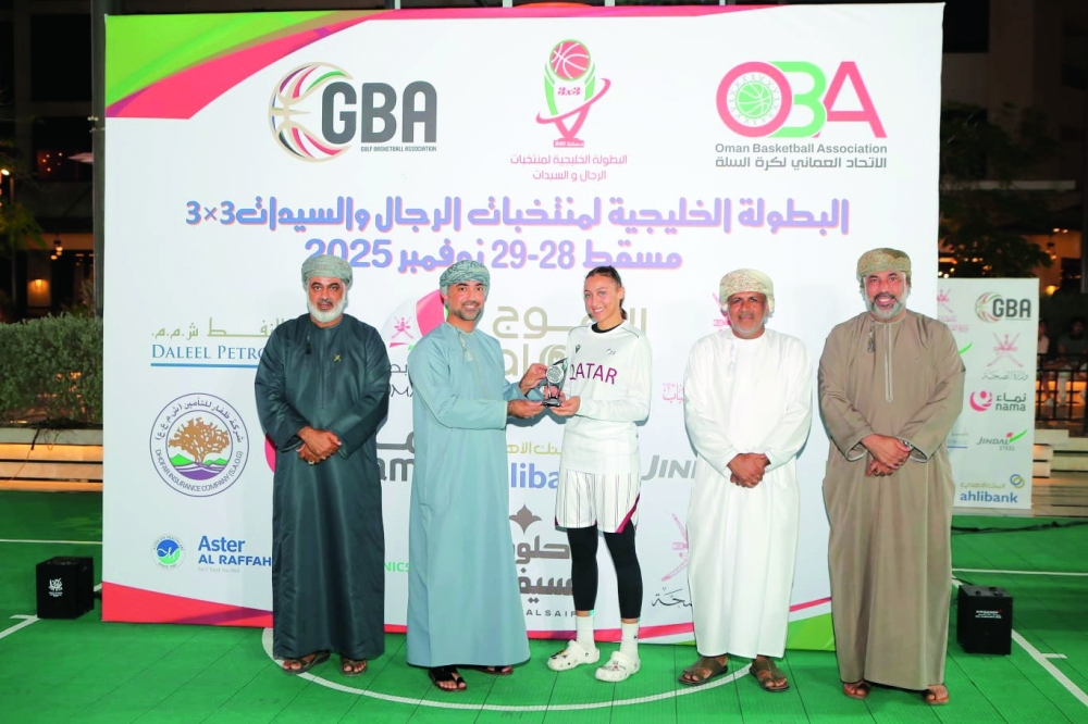 Qatar’s Mona Suleiman was named Best Player of the women’s competition. — Ammar al Musafir