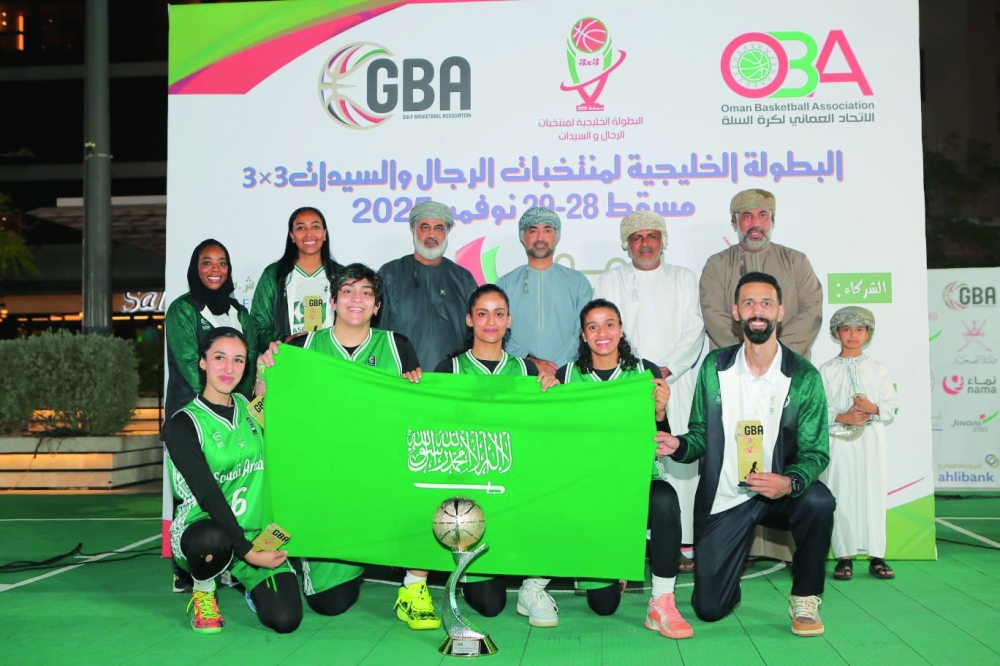 Saudi Arabia edge Bahrain in the women’s final and crowned champions. — Ammar al Musafir