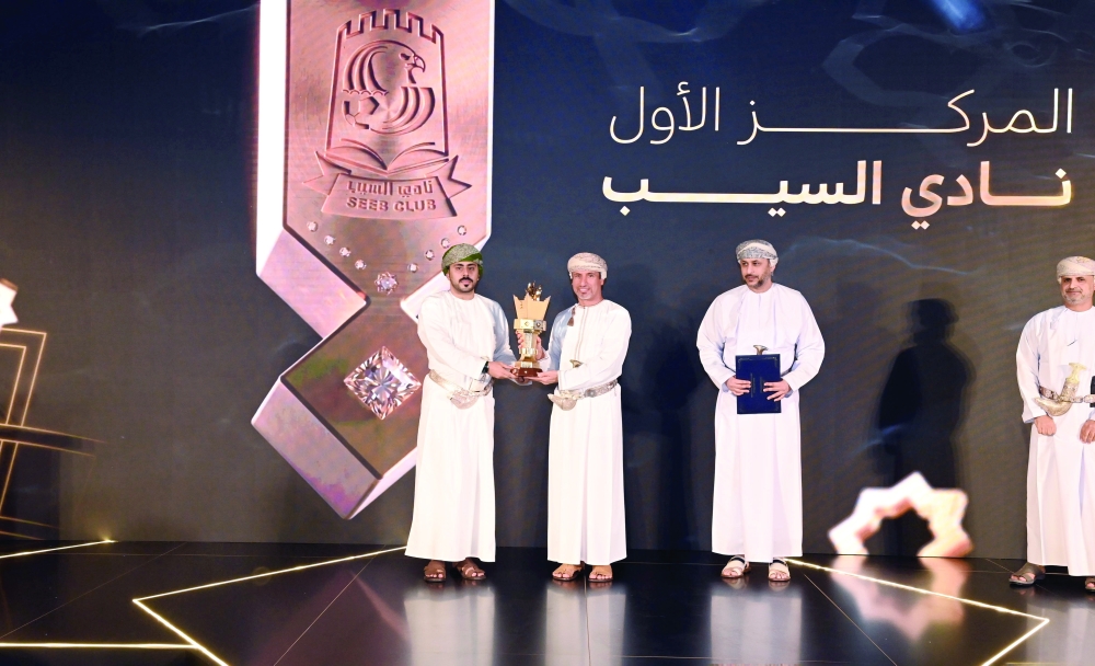 Seeb Club received first place, the Sultan’s Cup for Youth, and a cash prize of RO 50,000.