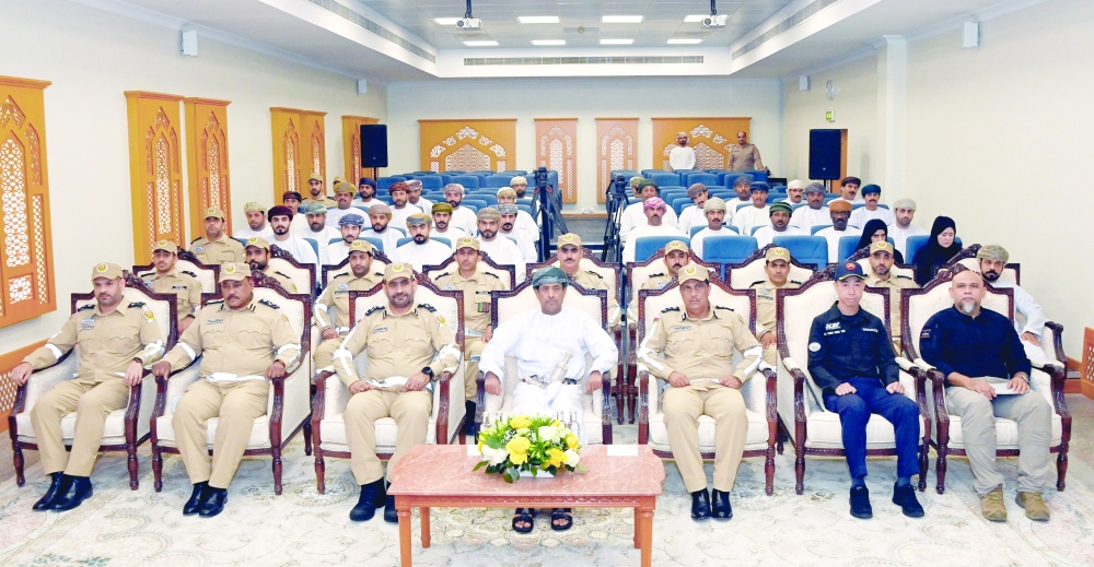 The event was held under the auspices of Mohammed bin Said al Balushi, Under-Secretary of the Ministry of Information.