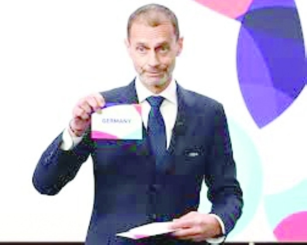 Aleksander Ceferin, the Uefa president. 