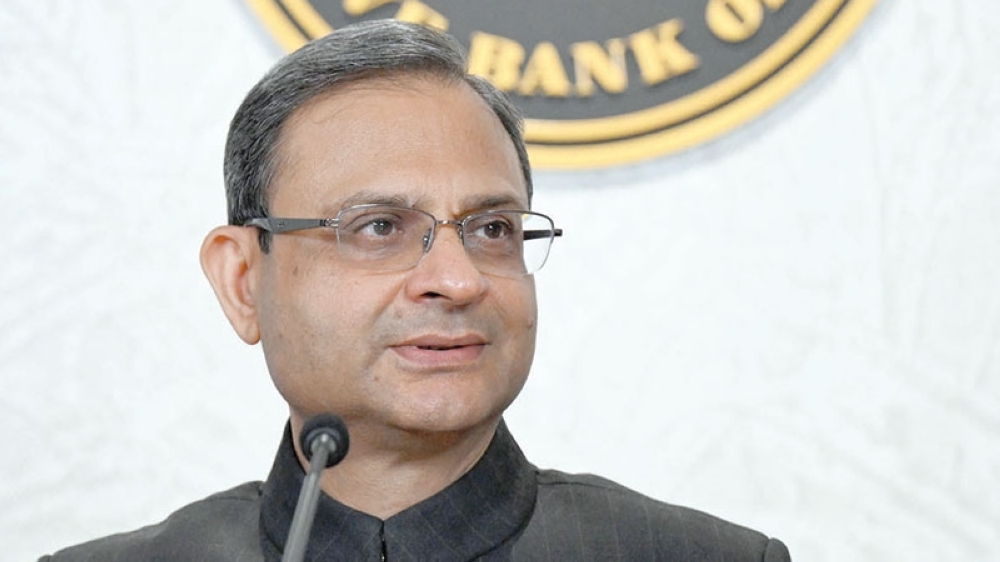 Reserve Bank of India (RBI) Governor Sanjay Malhotra speaks during a press conference after the monetary policy review at RBI headquarters in Mumbai. — AFP