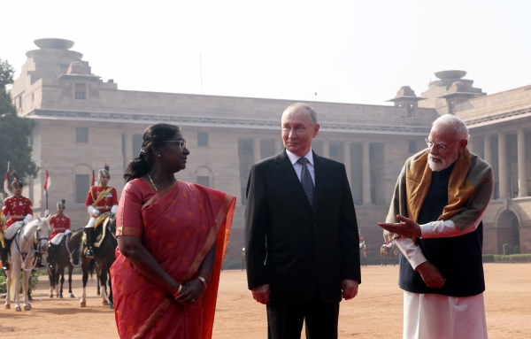 Modi, Putin talk defence, trade and Ukraine