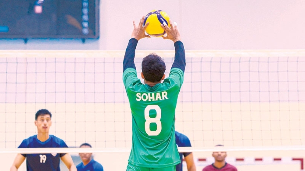 In the second set Sohar managing to level the match and take the set 25–23.