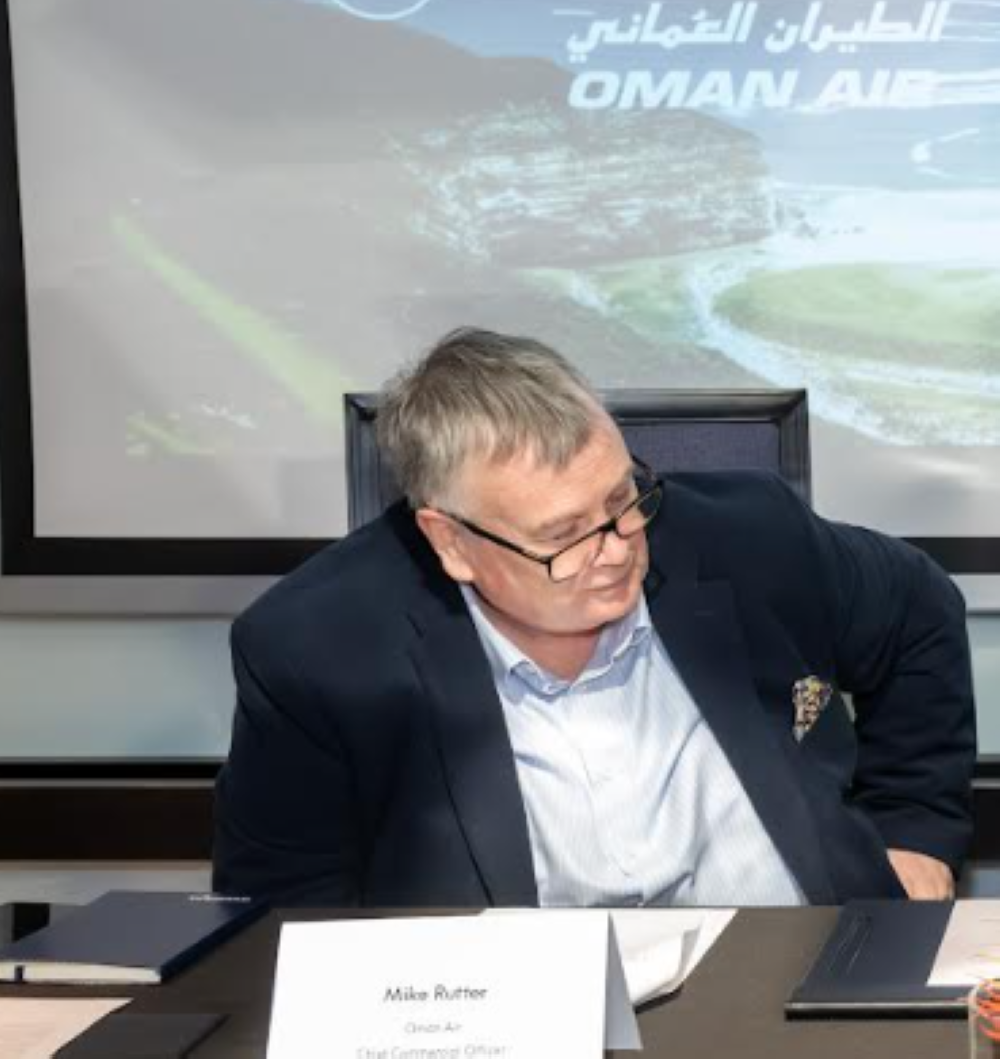 Mike Rutter, Chief Commercial Officer (CCO) of Oman Air