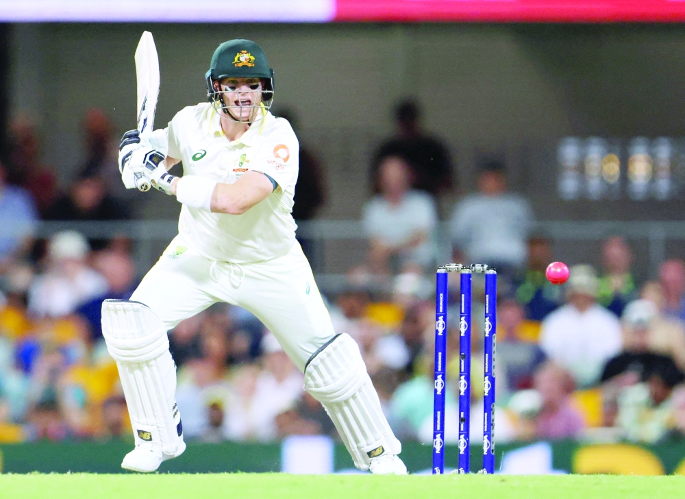 Australia's Steve Smith in action. — Reuters