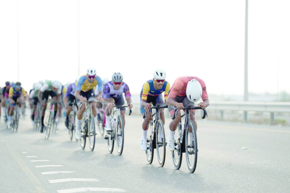 A total of 46 riders took part in the first race of the OCA League at Al Sawadi Beach area while three cyclists didn’t finish.