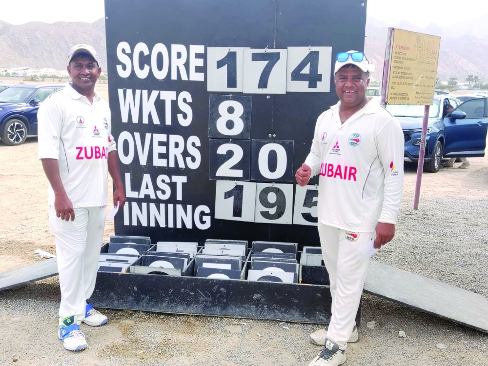 Ruwan Rupasinghe and Shankar MG of Zubair CT.