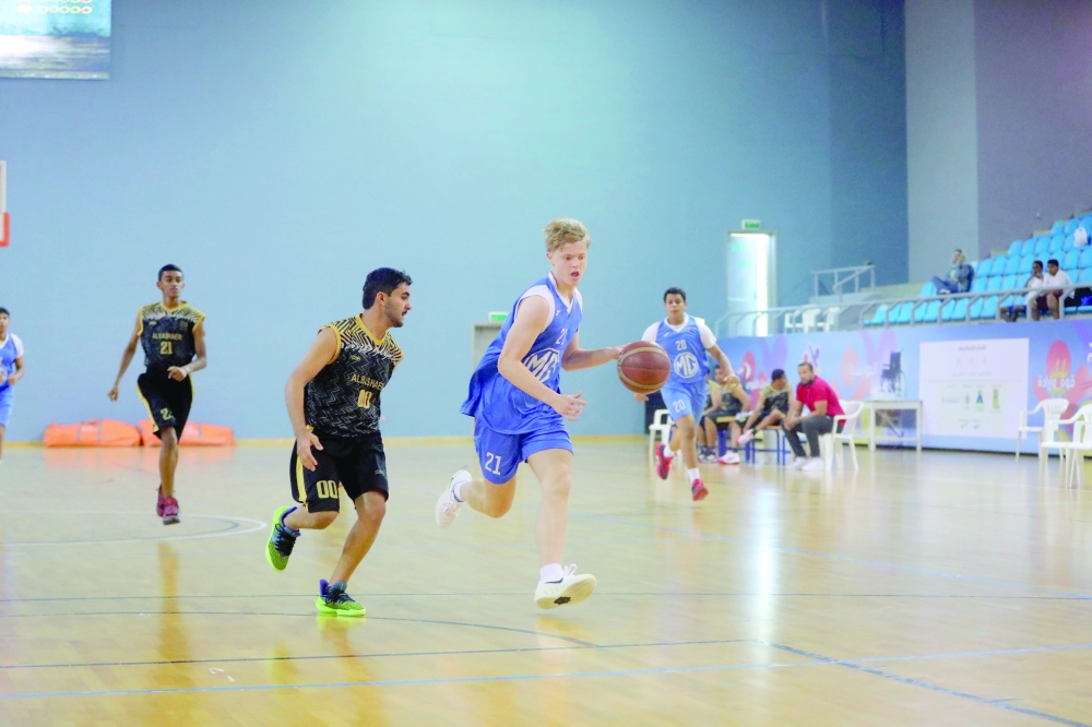 Al Amerat Club earned a dominant 94–18 victory over Al Bashayer. — Ammar al Musafir