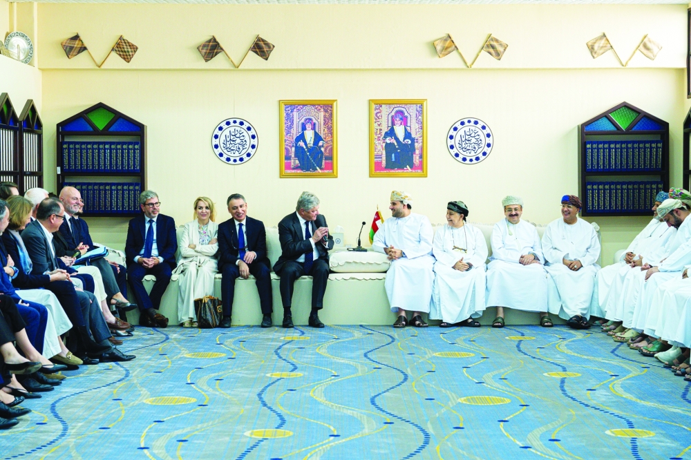 
Discussions also touched on plans by French firms to expand their investments in Oman. 