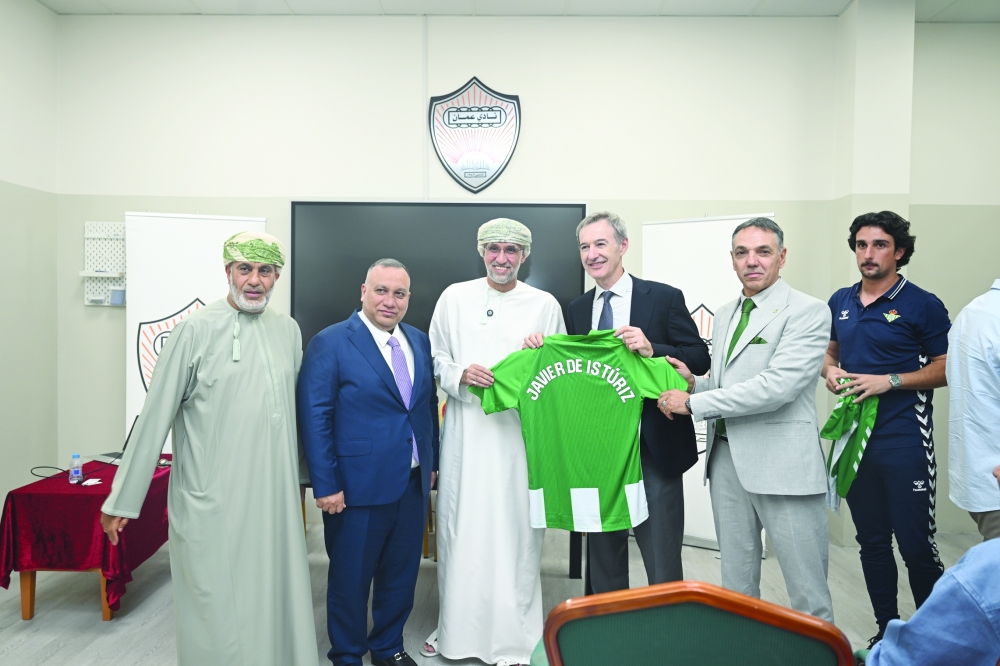 The Real Betis academy branch in Oman comes as part of a strategic plan to expand into emerging football markets. — Abdulwahid al Hamadani