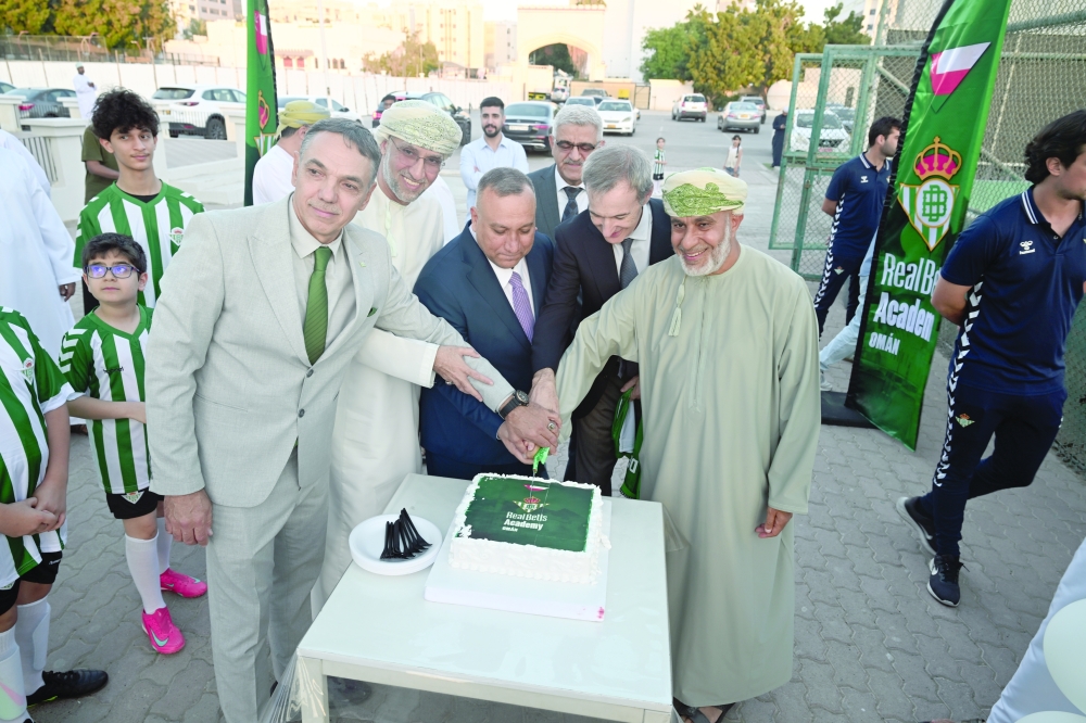 The Real Betis academy branch in Oman comes as part of a strategic plan to expand into emerging football markets. — Abdulwahid al Hamadani