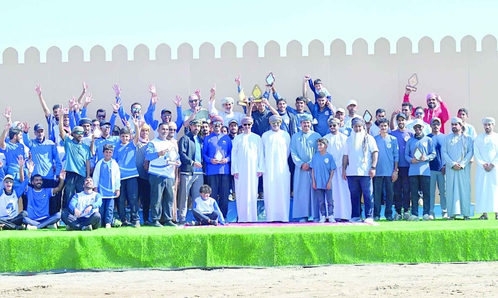 At the conclusion of the event, winners in the top positions were officially crowned, and individuals who contributed to the success of the race.