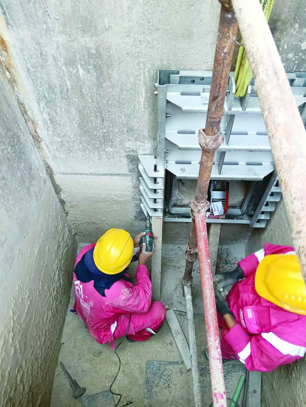 The work aimed to restore the dams’ storage capacity of 13.39 million cubic metres