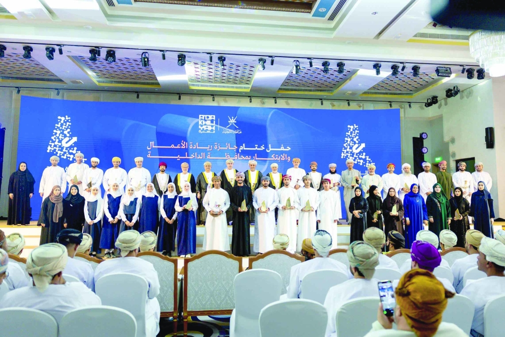 The ceremony featured visual presentations documenting the award’s journey.