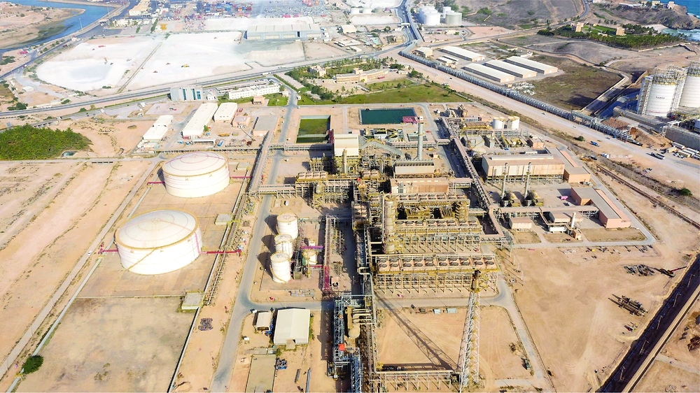 OQBI’s integrated complex at Salalah produces methanol, ammonia and LPG