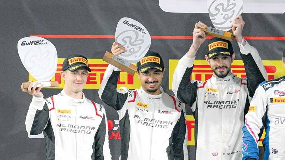 The Ferrari 296 GT3 trio led the race after nine hours and dominated the opening session.