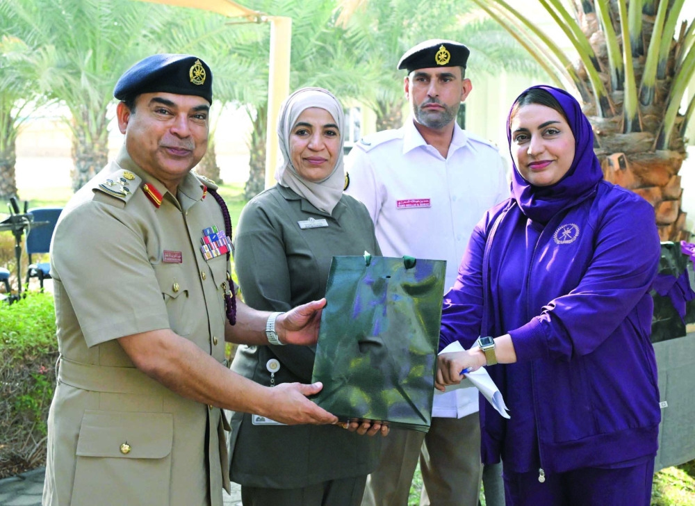 Distinguished personnel were honoured during the occasion.