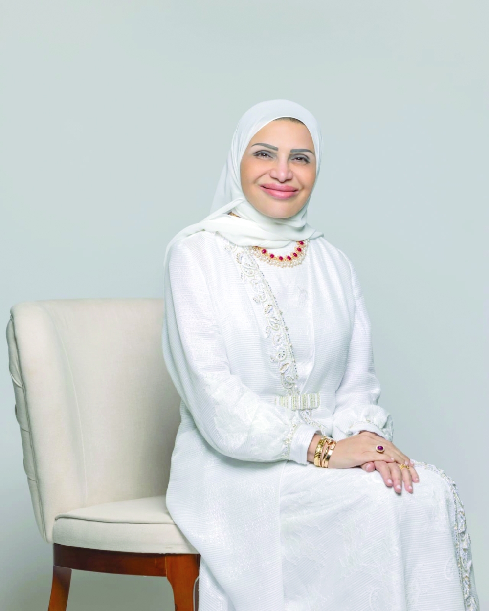 Lujaina Mohsin Darwish, Honorary Chairperson of the Omani-Indian Friendship Association