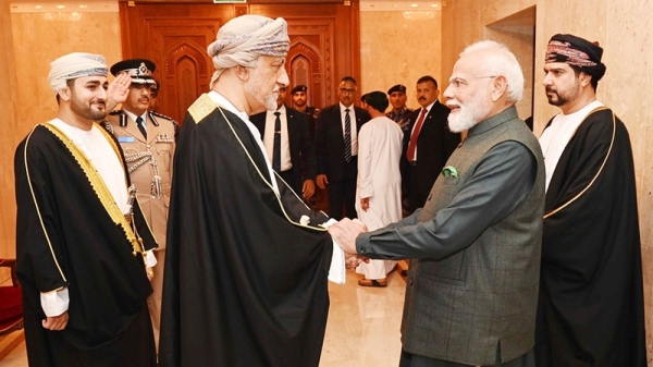 HH Sayyid Shihab hosts dinner in honour of the Indian Prime Minister