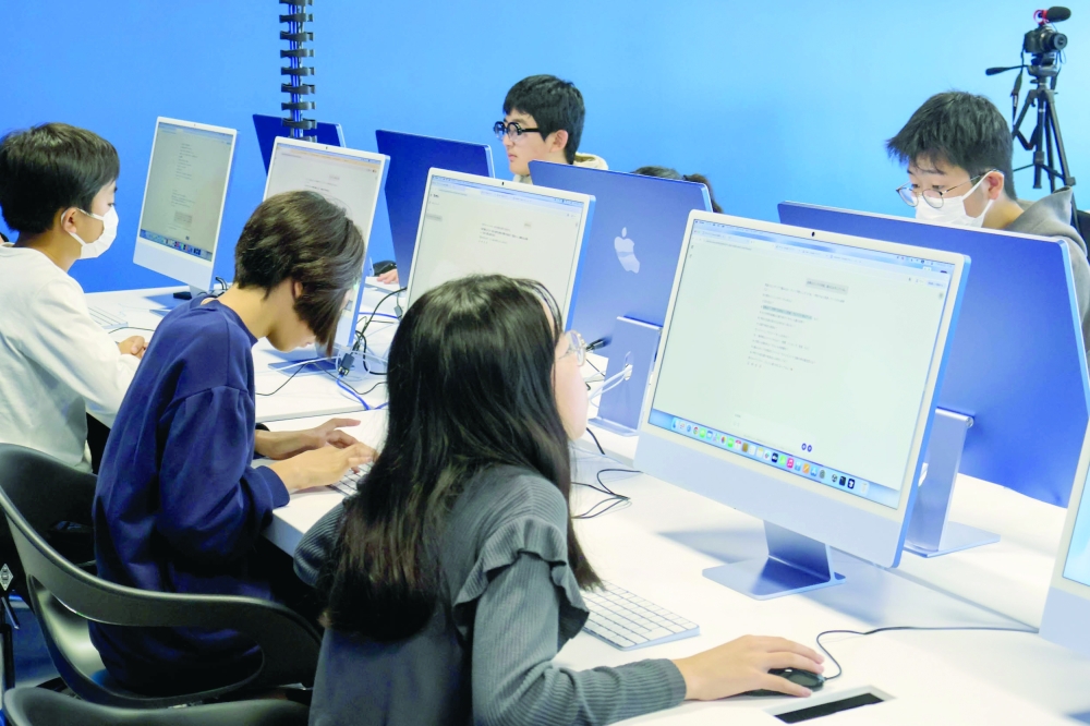 Students undergo workshops and international activities