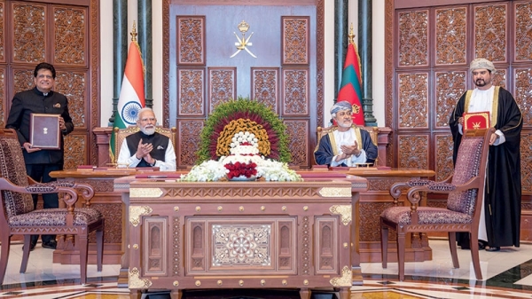 HM, Indian PM hail signing of CEPA