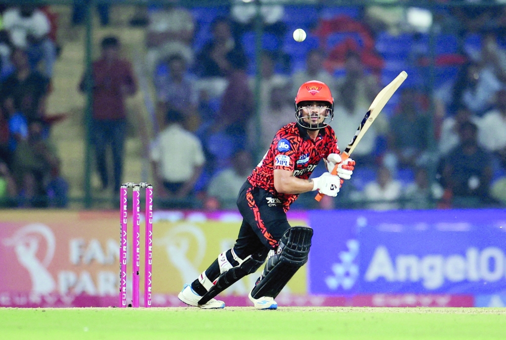 Cricket - Indian Premier League - IPL - Sunrisers Hyderabad v Kolkata Knight Riders - Arun Jaitley Stadium, New Delhi, India - May 25, 2025 Sunrisers Hyderabad's Ishan Kishan in action REUTERS/Anushree Fadnavis/File Photo