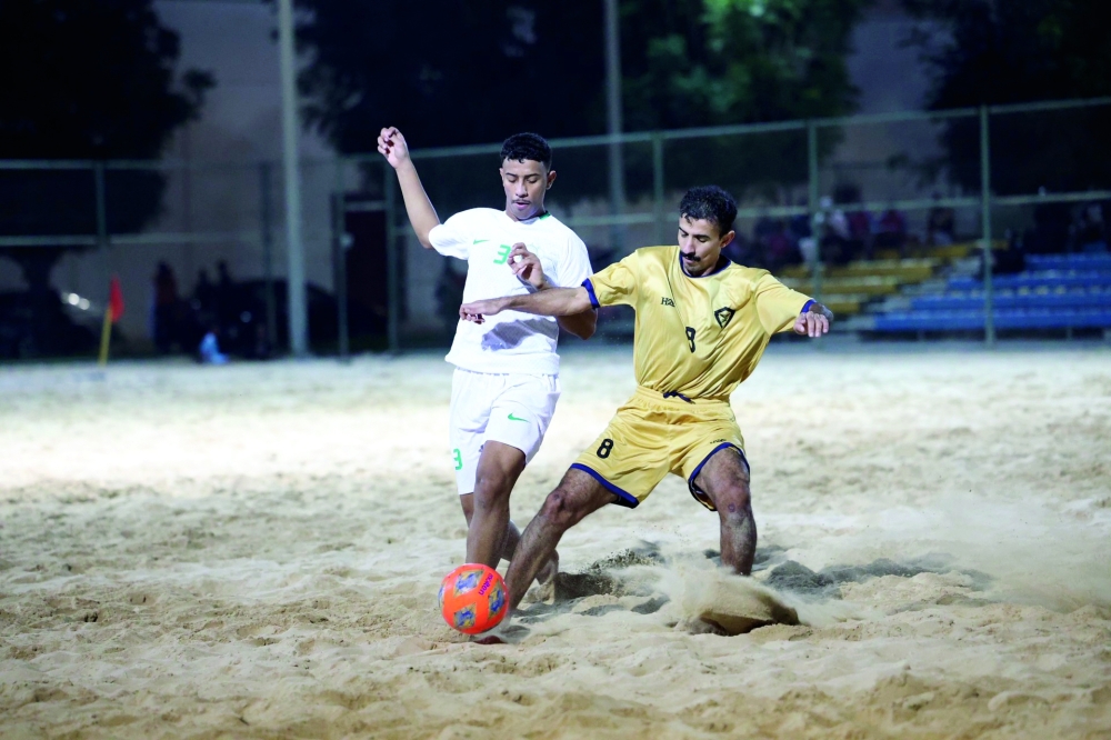 Al Oruba controlled proceedings from the opening set and  displayed sharp attacking movement.