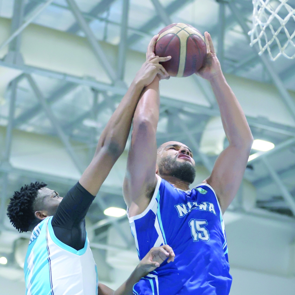 Nizwa dominated the first and second quarters by a large margin. — Ammar al Musafir