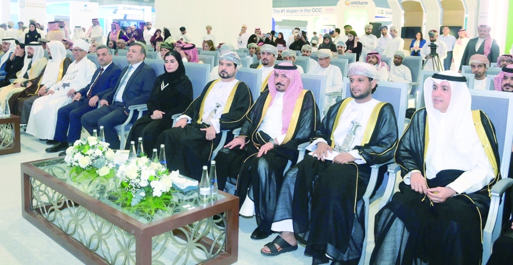 Dignitaries from Oman and Saudi Arabia at the opening of the SINP Expo 2025 on Sunday.