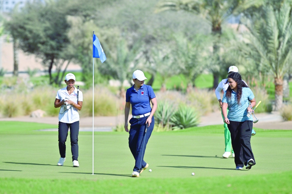 The UAE girls won the under-16 team championship. — Faisal al Balushi
