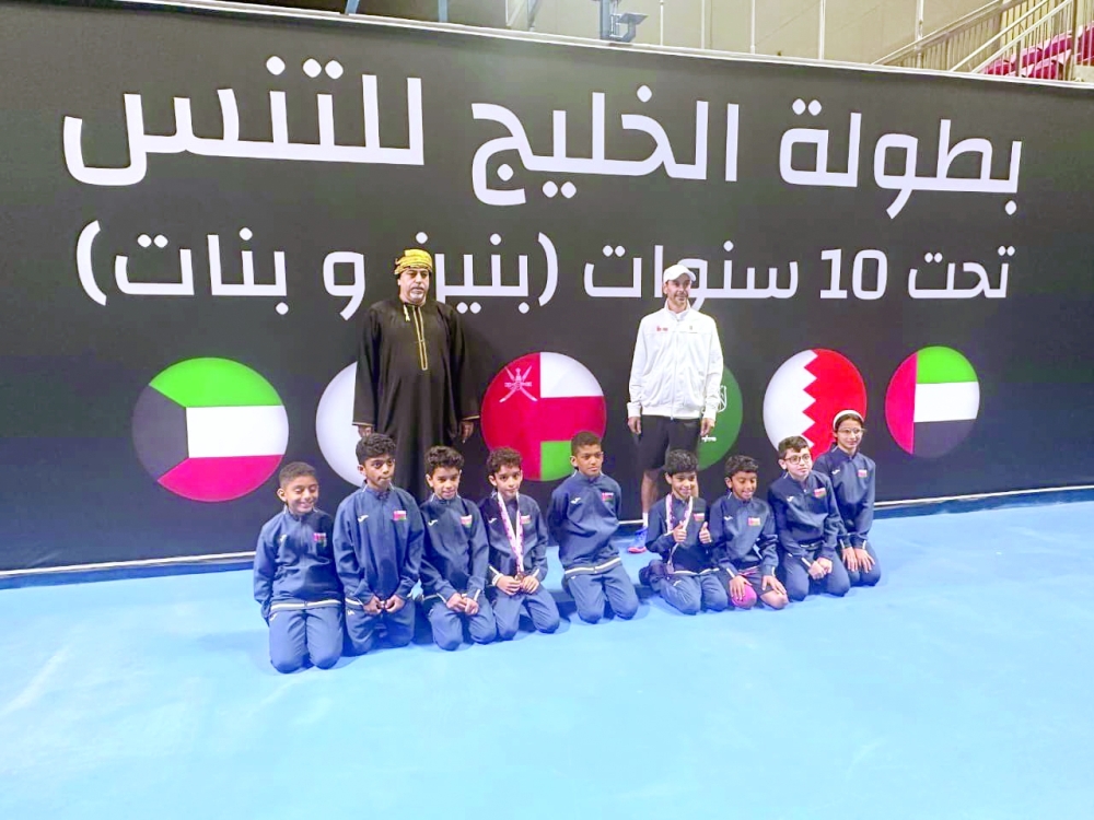 The Omani national team took part in the tournament with nine players.