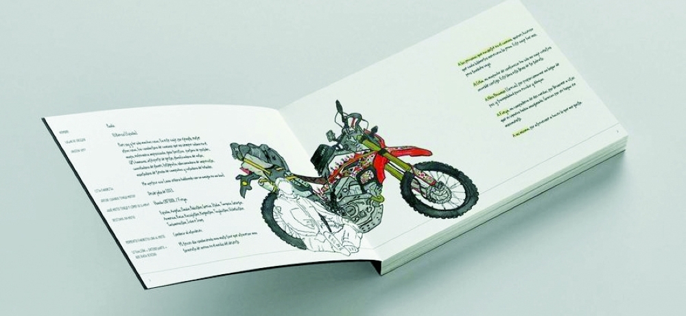 A page from Paula's ‘Solo Expedition to the Heart of the World’