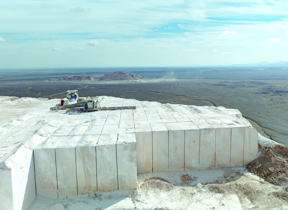 
The two areas cover a combined 2.55 square kilometres, with preliminary studies indicating the presence of dark marble deposits with promising investment potential. 