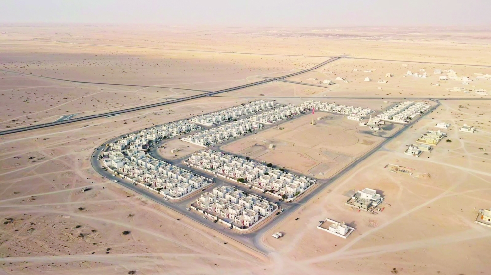 The infrastructure projects form a cornerstone of economic and social development plans.