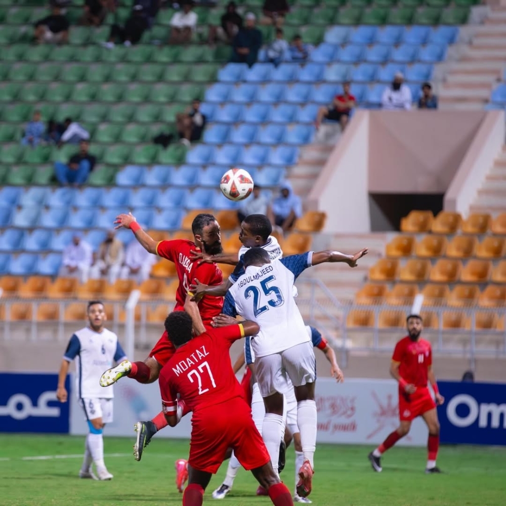 Dhofar and Al Shabab players in action during the HM Cup last-16 match.
