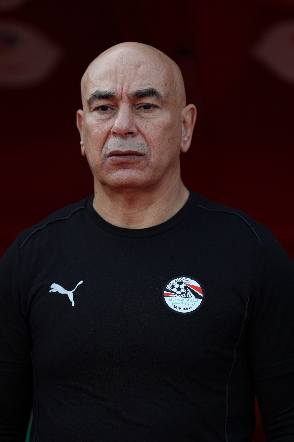 Egypt's head coach Hossam Hassan during Africa Cup of Nations